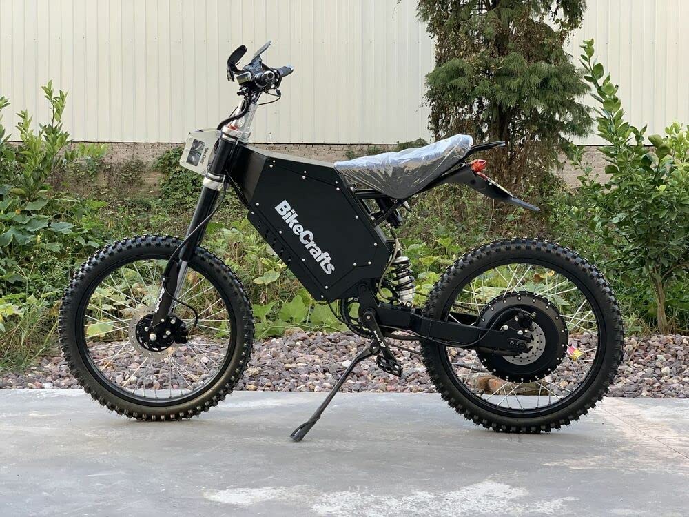 5000w 72v Adult Electric Off Road Dirt Bike Bomber Mountain Ebike Fast