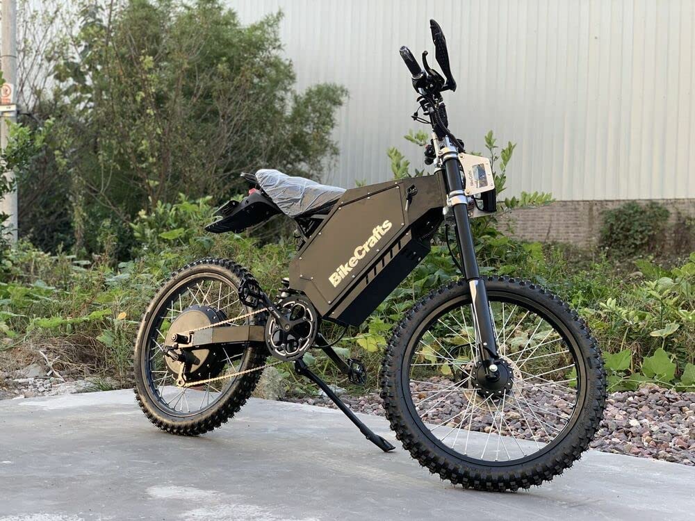 5000w 72v Adult Electric Off Road Dirt Bike Bomber Mountain Ebike Fast