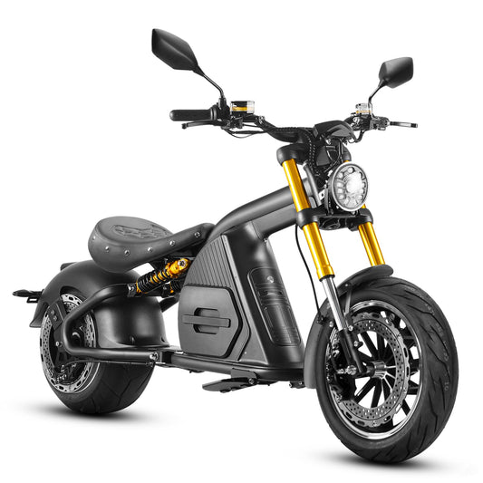 eAhora 4000W 50MPH M8S Electric Motorcycle for Adults, 72V 35Ah Battery 70 Miles Long Range, Full Suspension Dual Hydraulic Brakes Lightweight Frame, DOT Approved Registerable