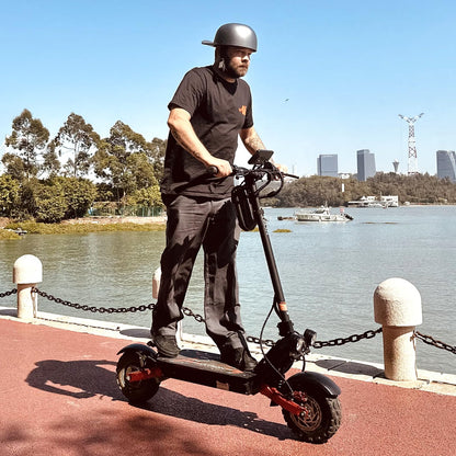 Electric Scooter for Adults, E-Scooter Up to 52MPH 6000W 60V Dual Motor 1440WH Battery, 50Miles Long Range 11" Tubeless Off-Road All Terrain Scooter Tires, Foldable Kick Electric Scooter with Seat